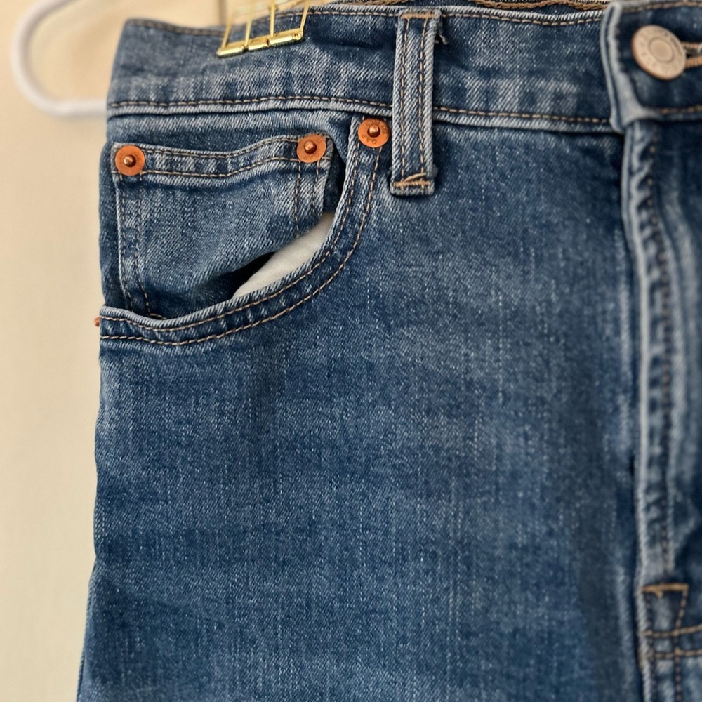 GAP high waist wide leg jeans pockets 4/27 - Picture 7 of 9
